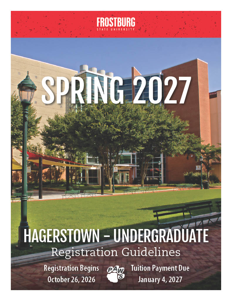 Spring 2027 Hagerstown Scheduling Guidelines